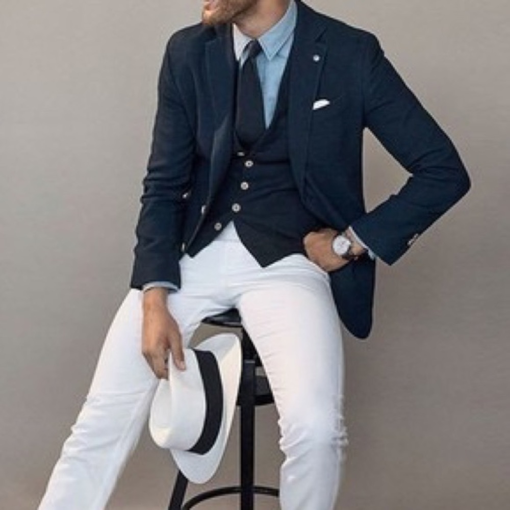 Calvin Klein Navy Blue tie